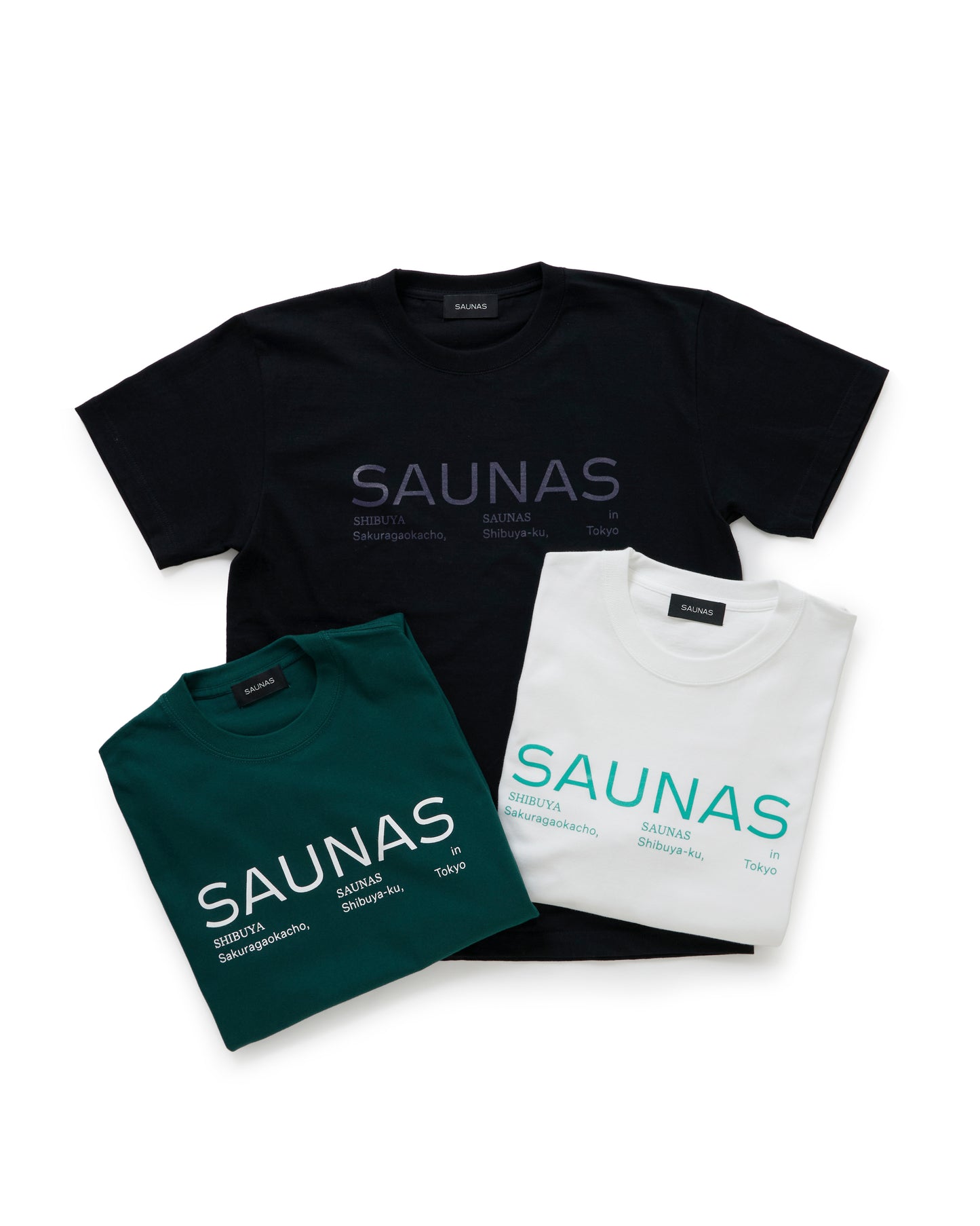 SAUNAS ロゴTシャツ 2025