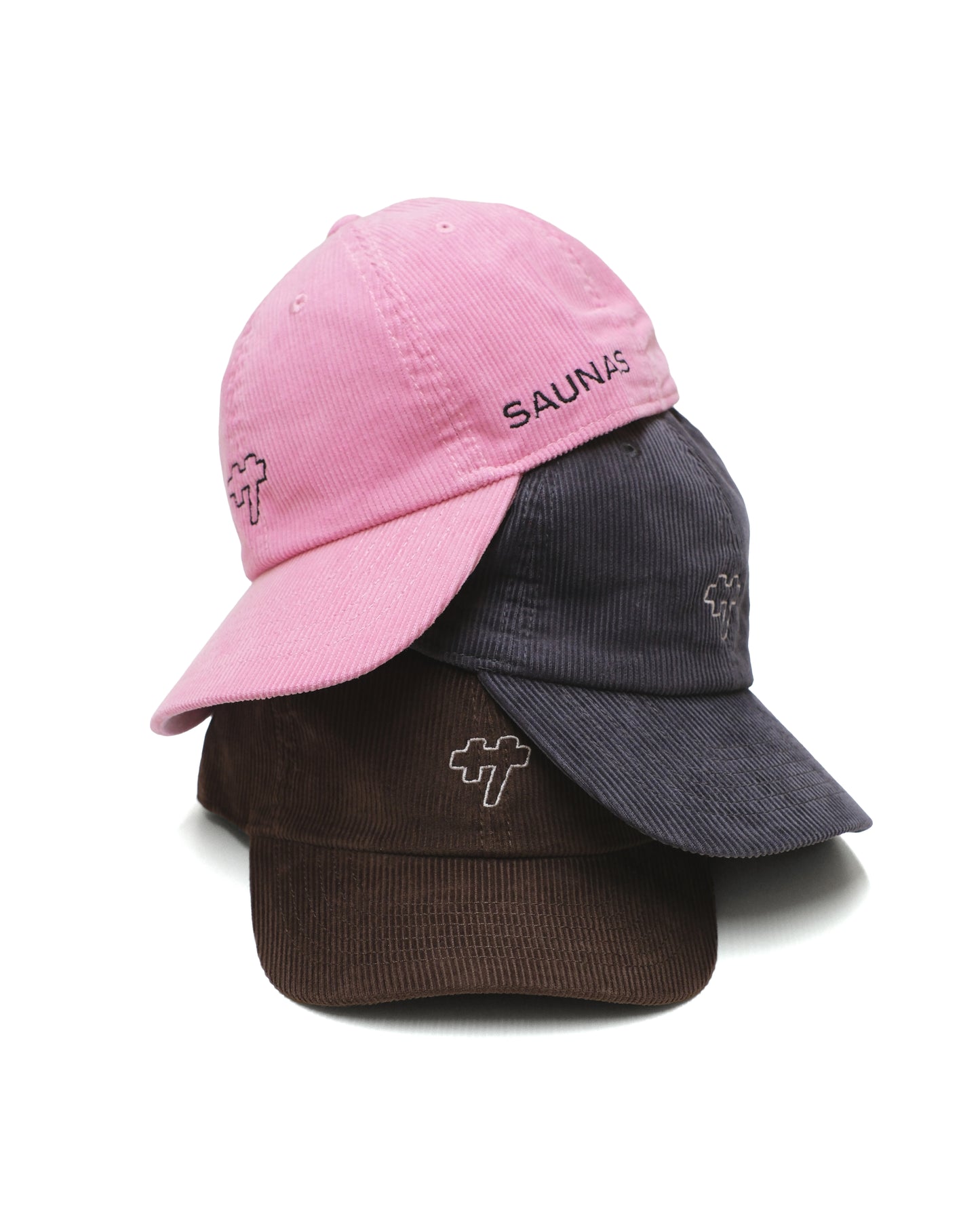 SAUNAS「サ」コーデュロイキャップ