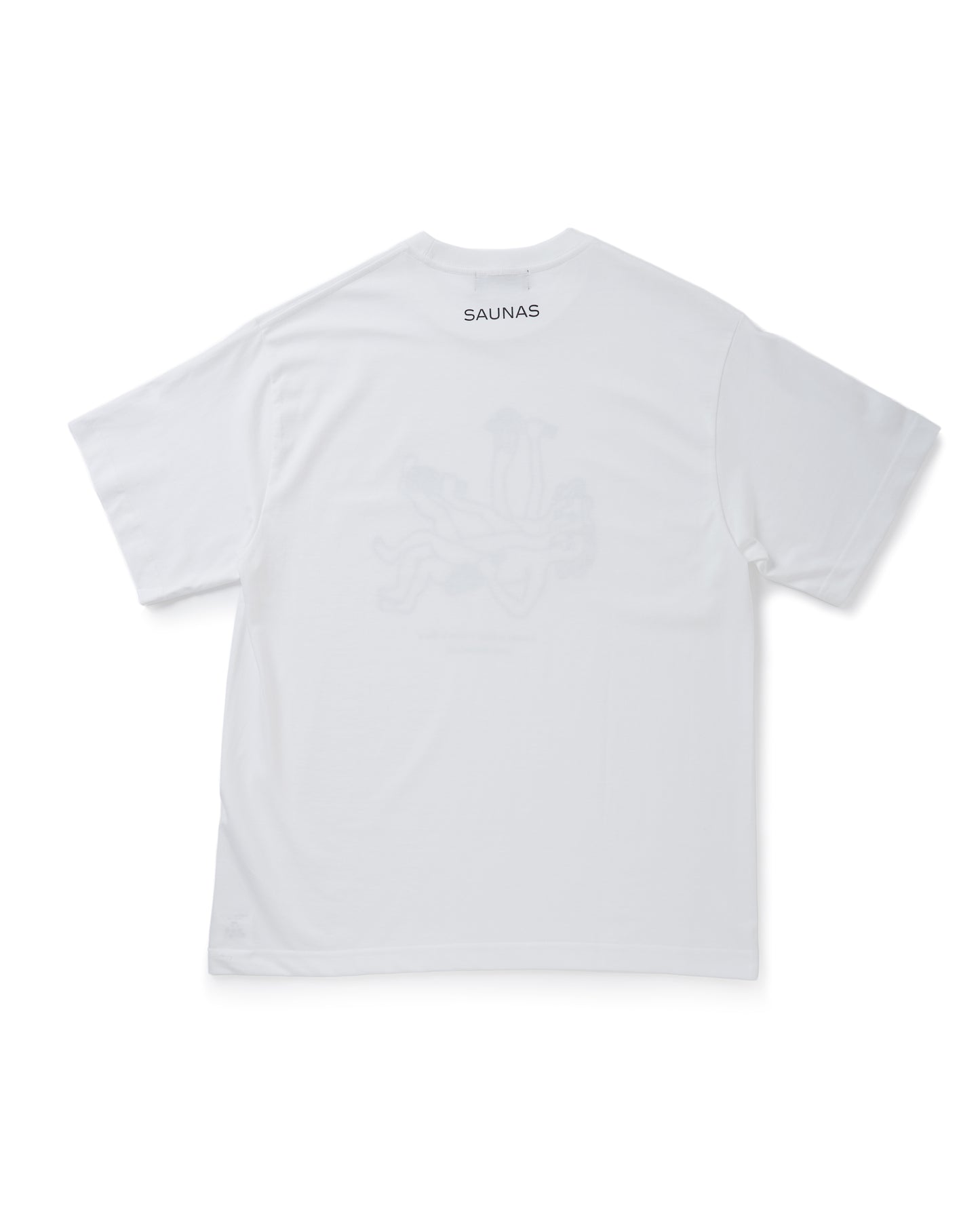 SAUNAS いにしえのサウナー グラフィックTシャツ