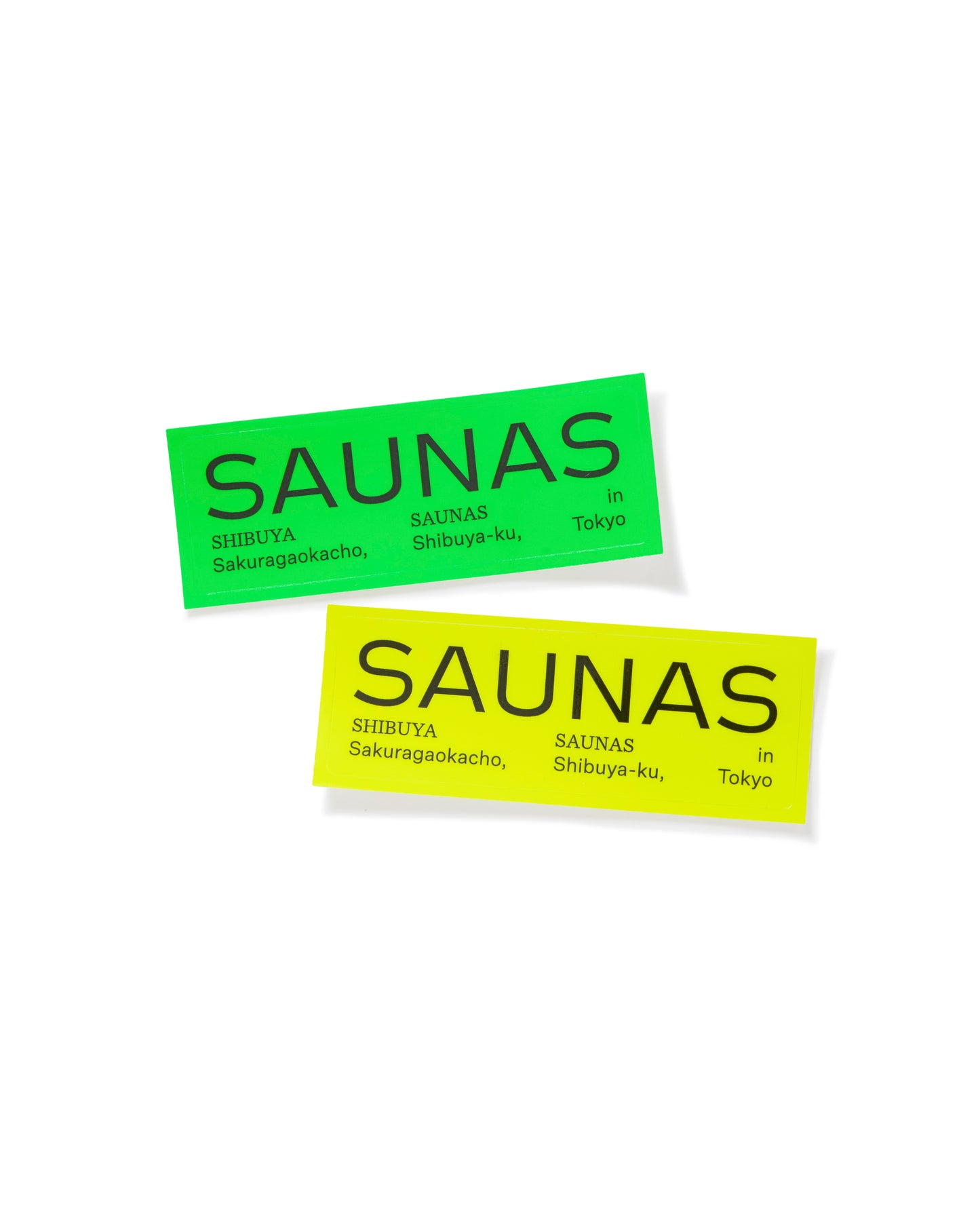 SAUNAS ロゴステッカー