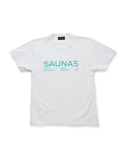 SAUNAS ロゴTシャツ 2025
