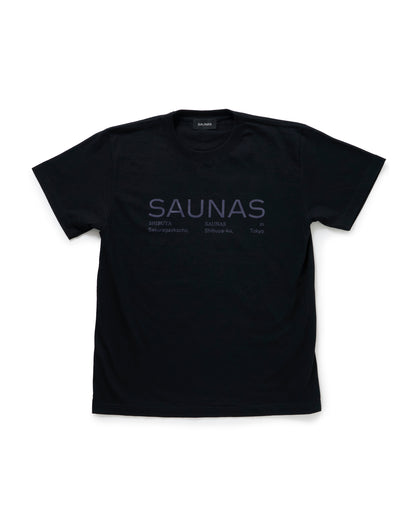 SAUNAS ロゴTシャツ 2025