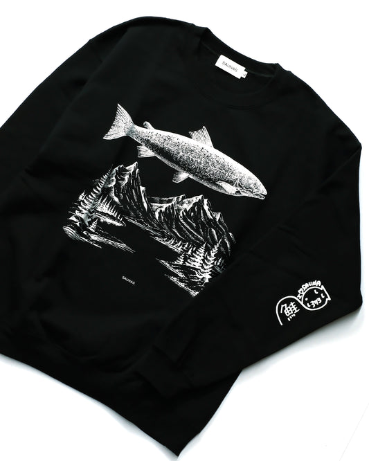 シャケ山 スウェット