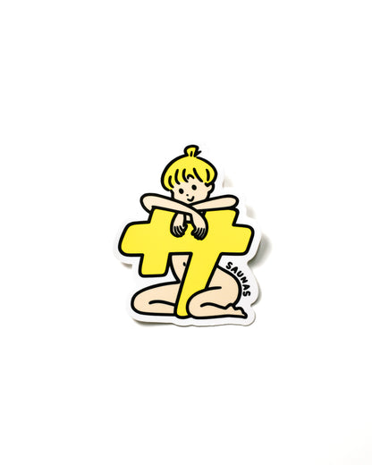 【白根ゆたんぽ×SAUNAS】ステッカー