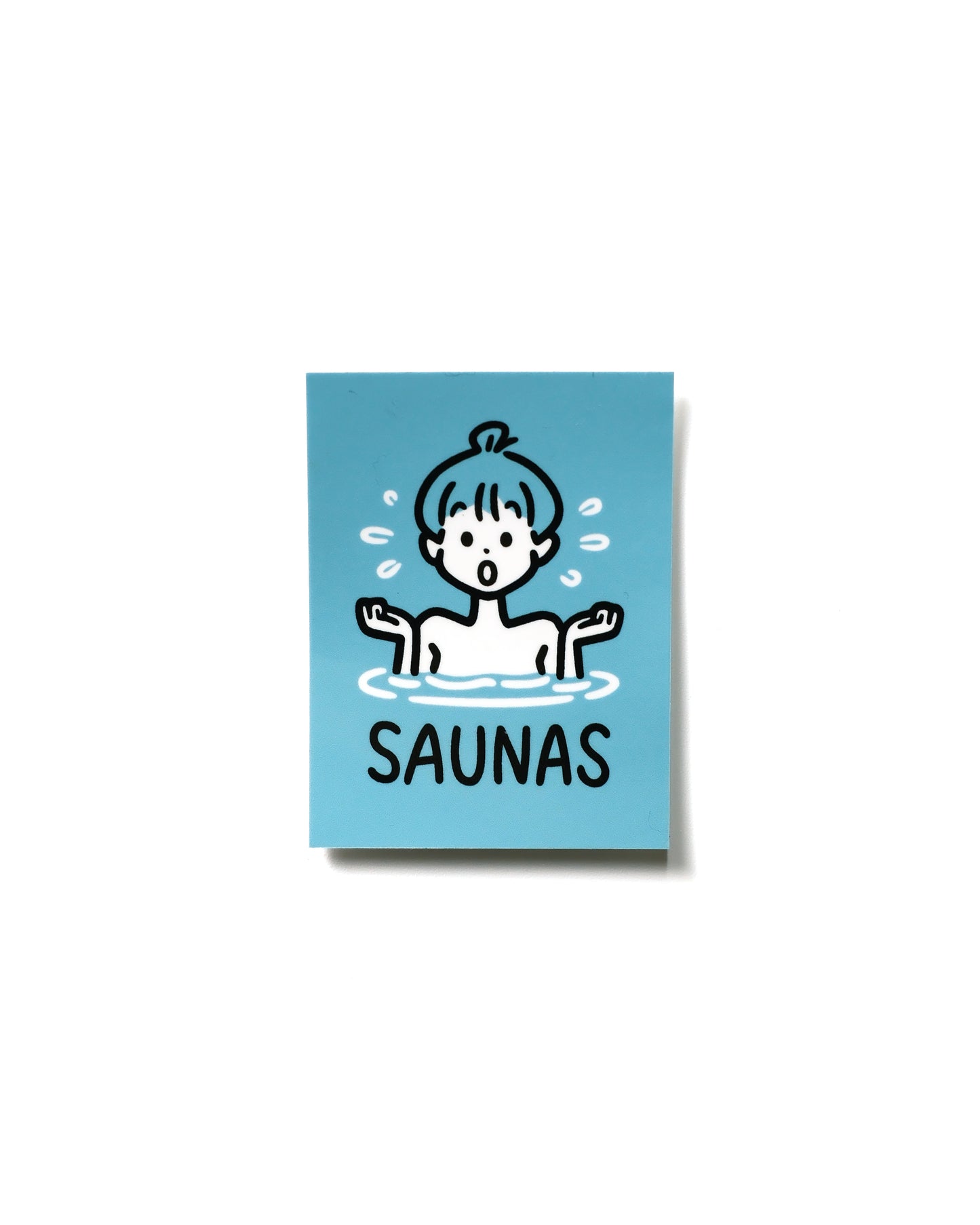 【白根ゆたんぽ×SAUNAS】ステッカー