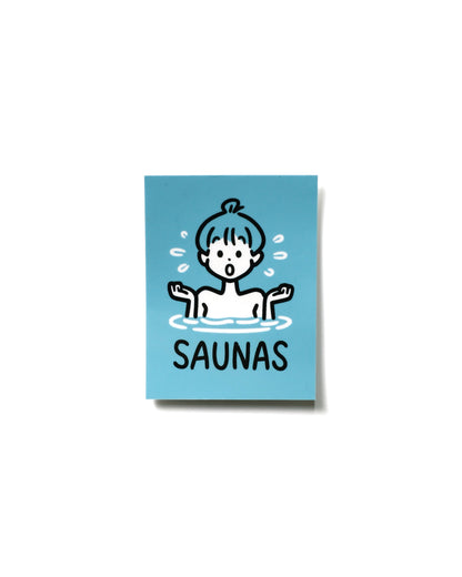 【白根ゆたんぽ×SAUNAS】ステッカー
