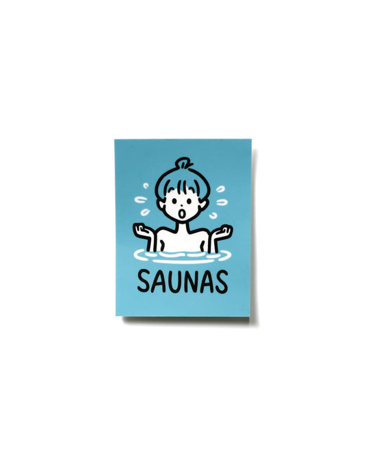 【白根ゆたんぽ×SAUNAS】ステッカー