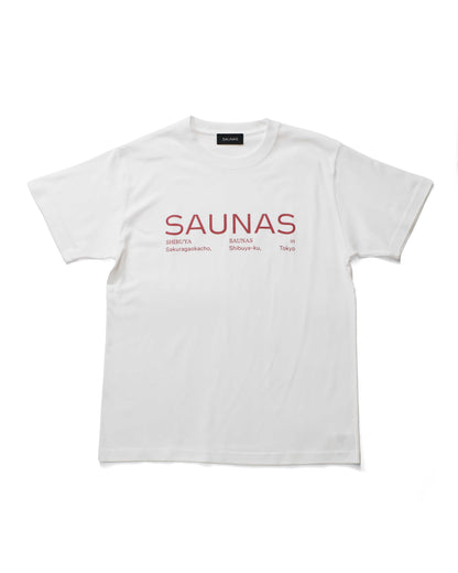 渋谷SAUNAS ロゴTシャツ