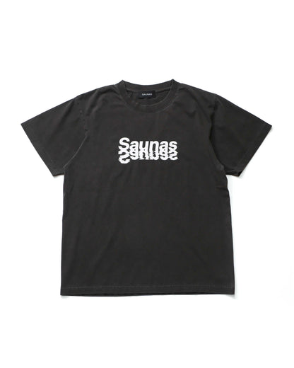 SAUNAS 水面ロゴTシャツ