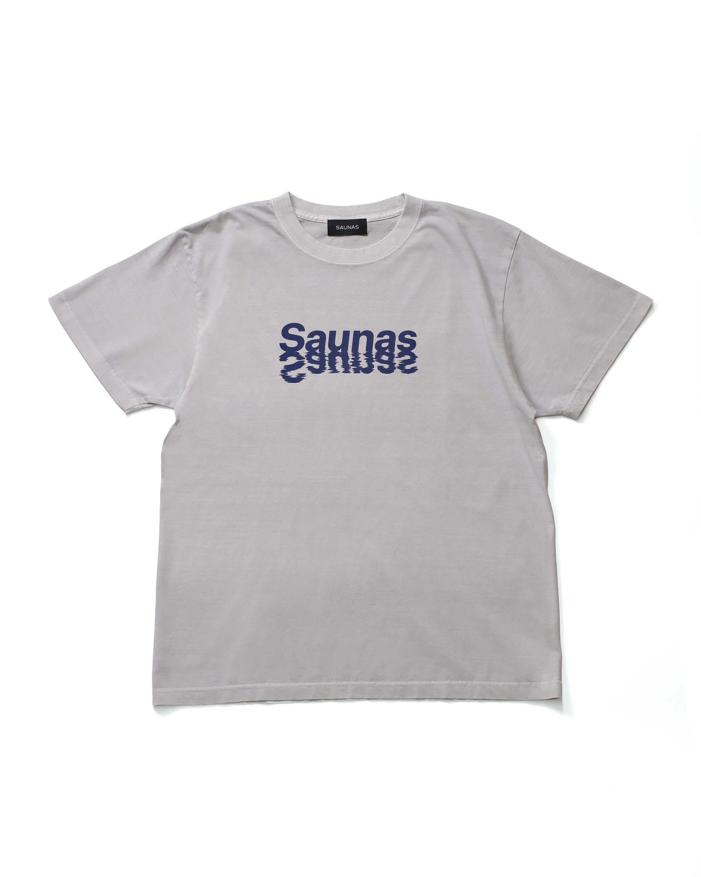 SAUNAS 水面ロゴTシャツ