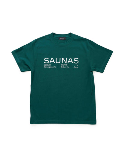 SAUNAS ロゴTシャツ 2025