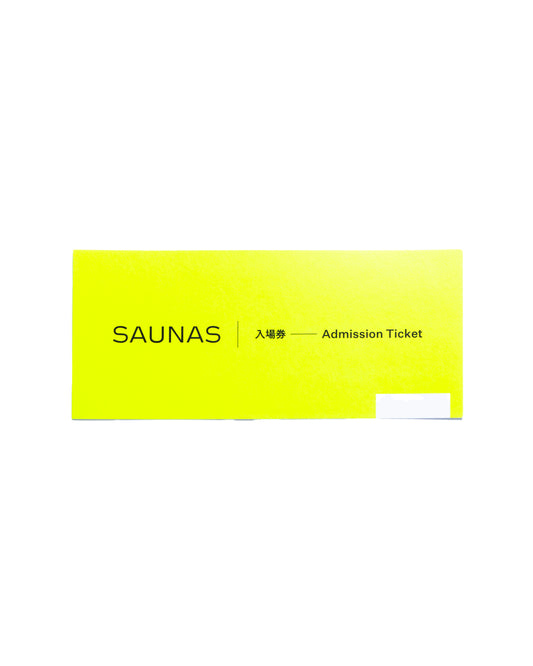 渋谷SAUNAS 回数券（150分コース・11枚分）