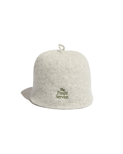 【ReFresh!Service.コラボ】LITHUANIA WOOL SAUNA HAT