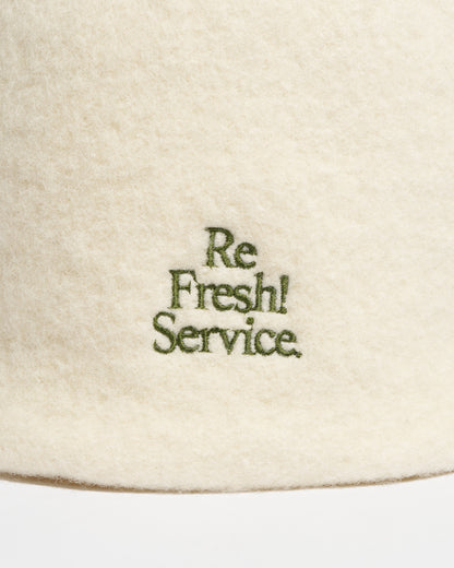 【ReFresh!Service.コラボ】LITHUANIA WOOL SAUNA HAT