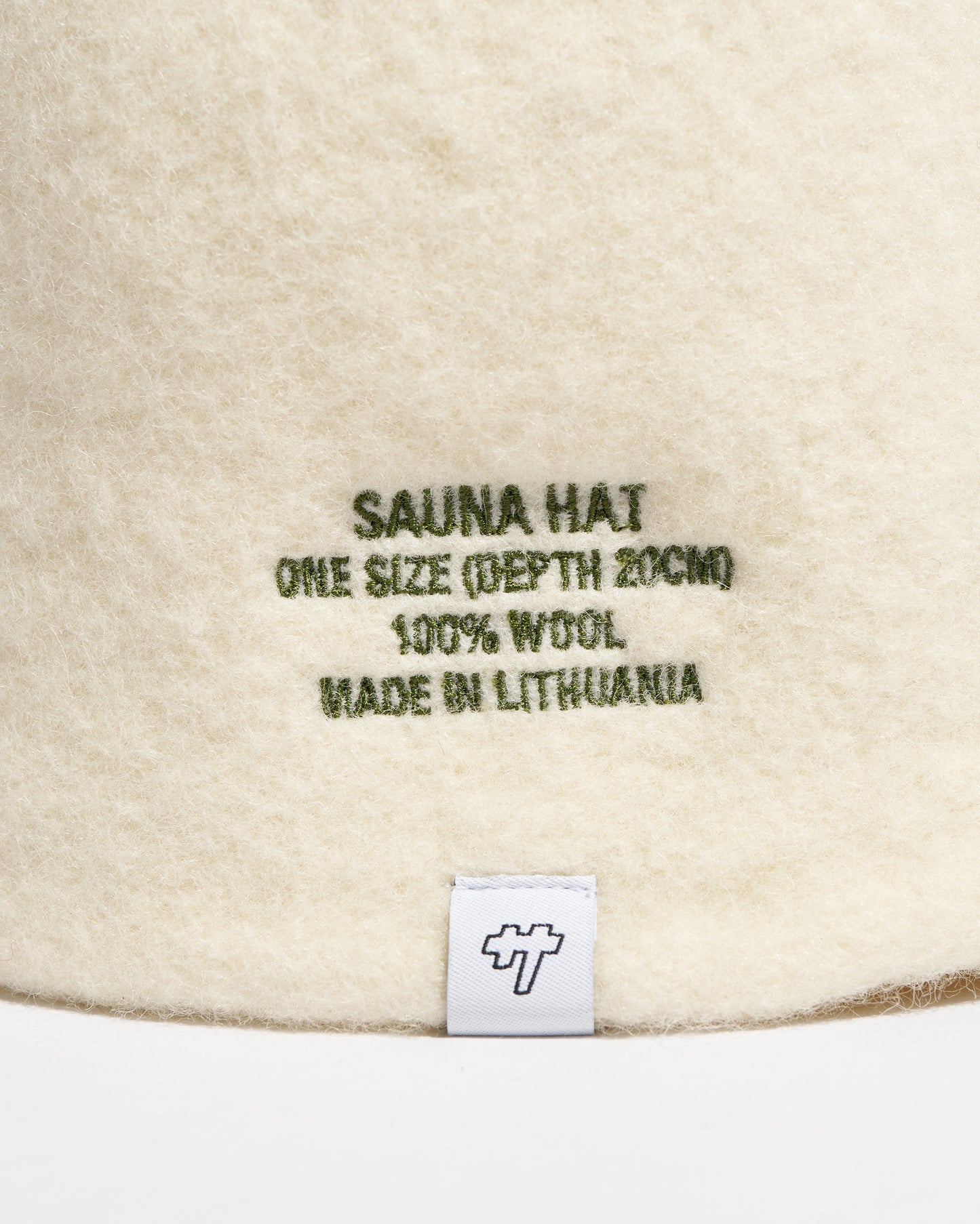【ReFresh!Service.コラボ】LITHUANIA WOOL SAUNA HAT